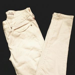 White Denizen Skinny jeans